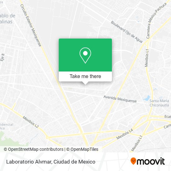 Laboratorio Alvmar map