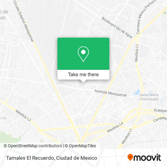 Tamales El Recuerdo map