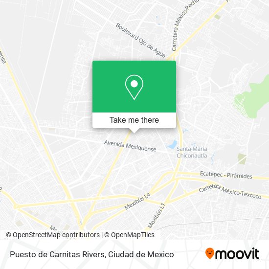 Puesto de Carnitas Rivers map
