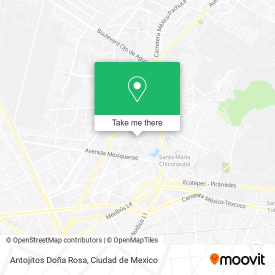 Antojitos Doña Rosa map