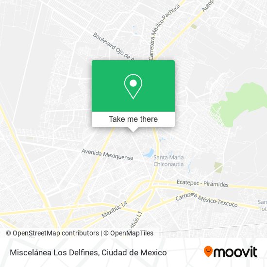 Miscelánea Los Delfines map