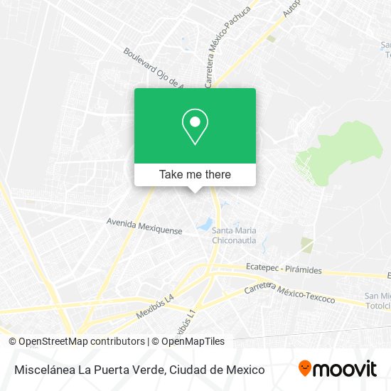 Miscelánea La Puerta Verde map