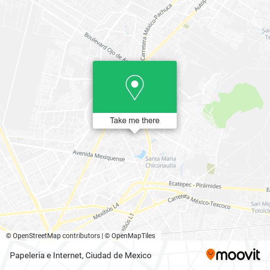 Papeleria e Internet map