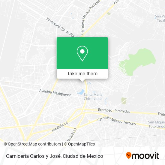 Mapa de Carniceria Carlos y José