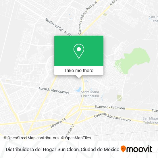 Distribuidora del Hogar Sun Clean map