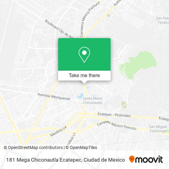 181 Mega Chiconautla Ecatepec map