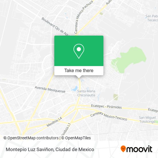 Montepio Luz Saviñon map