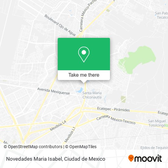 Mapa de Novedades Maria Isabel