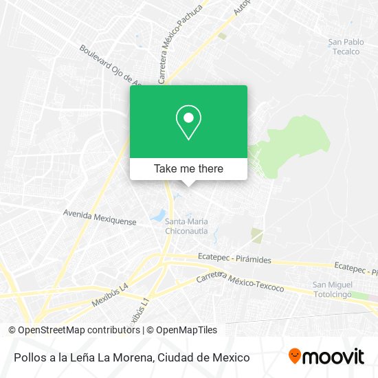 Pollos a la Leña La Morena map