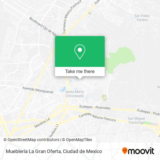 Mueblería La Gran Oferta map