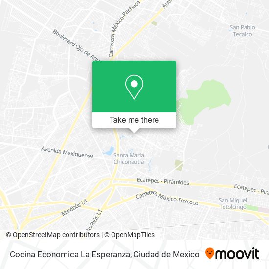 Cocina Economica La Esperanza map