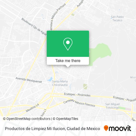 Productos de Limpiez Mi Ilucion map