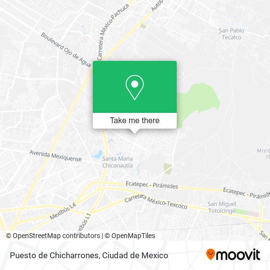 Mapa de Puesto de Chicharrones