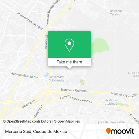 Mercería Said map