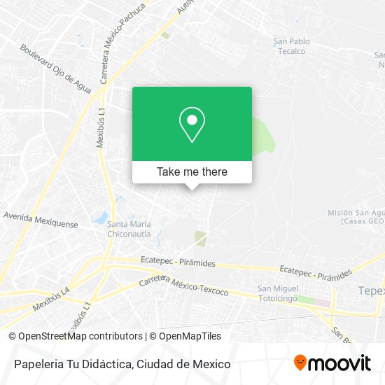 Papeleria Tu Didáctica map