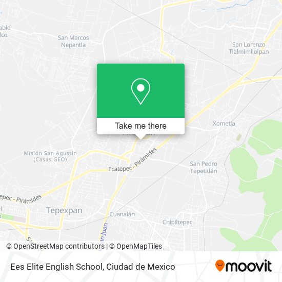 Mapa de Ees Elite English School