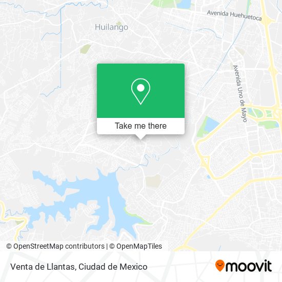 Venta de Llantas map