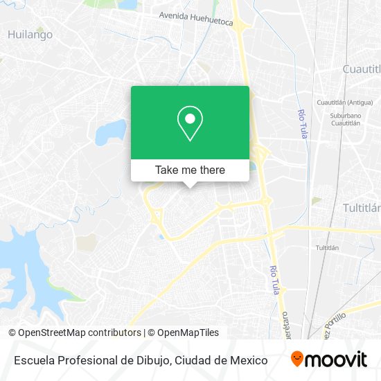 Escuela Profesional de Dibujo map