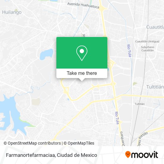 Mapa de Farmanortefarmaciaa