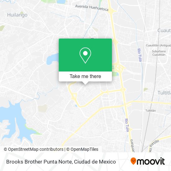 Mapa de Brooks Brother Punta Norte