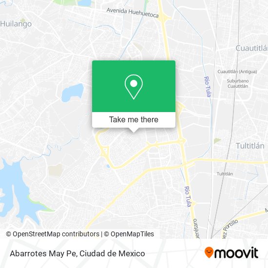 Abarrotes May Pe map