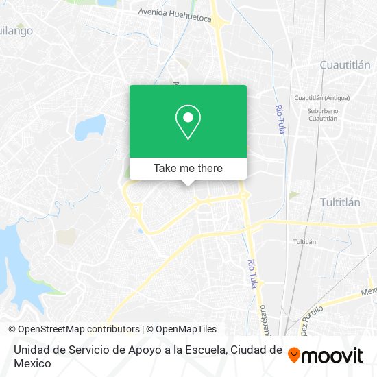 Unidad de Servicio de Apoyo a la Escuela map