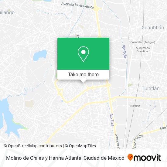 Molino de Chiles y Harina Atlanta map