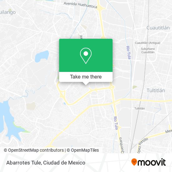 Abarrotes Tule map