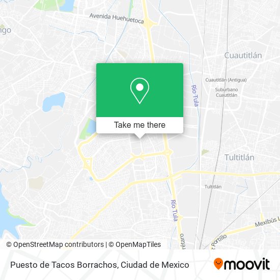 Puesto de Tacos Borrachos map