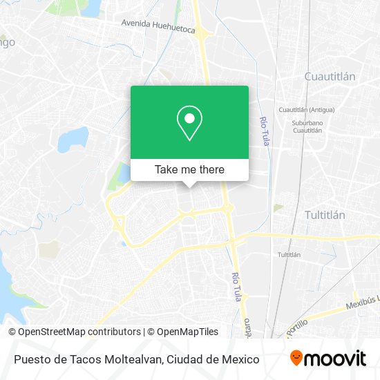 Puesto de Tacos Moltealvan map