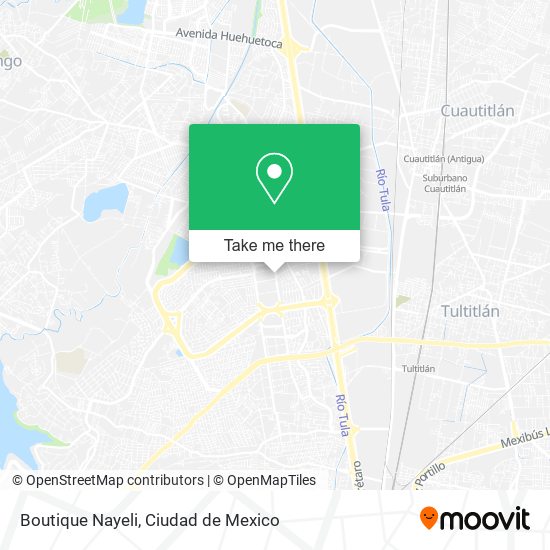 Mapa de Boutique Nayeli