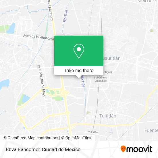 Bbva Bancomer map