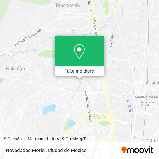 Novedades Moriel map