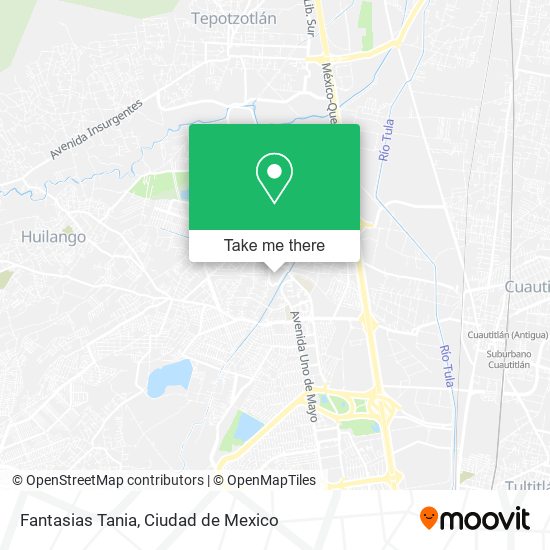 Fantasias Tania map