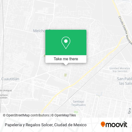 Papeleria y Regalos Solcer map