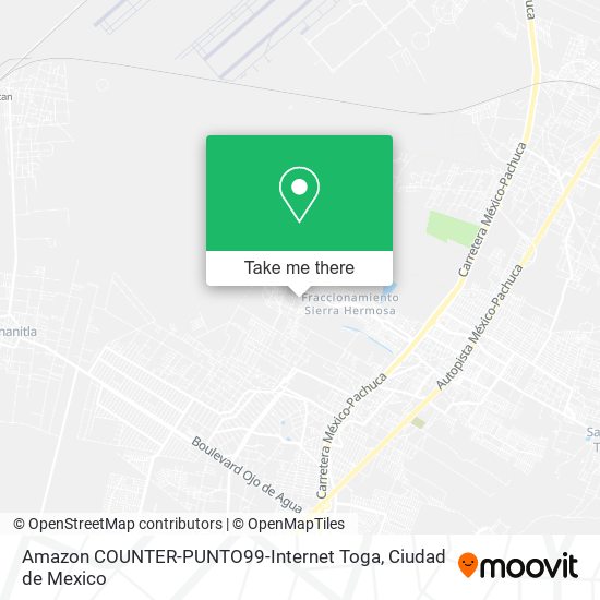 Mapa de Amazon COUNTER-PUNTO99-Internet Toga