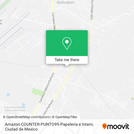 Amazon COUNTER-PUNTO99-Papelería e Intern map