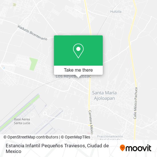 Estancia Infantil Pequeños Traviesos map