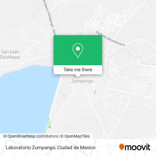 Mapa de Laboratorio Zumpango