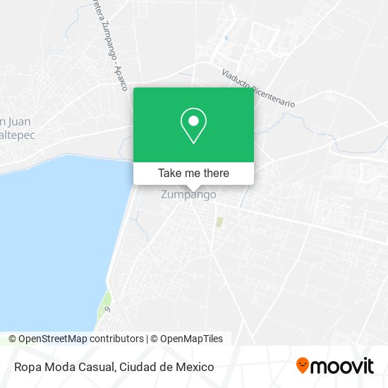 Mapa de Ropa Moda Casual