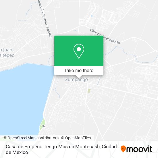 Casa de Empeño Tengo Mas en Montecash map