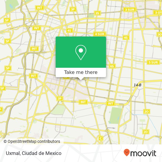 Uxmal map