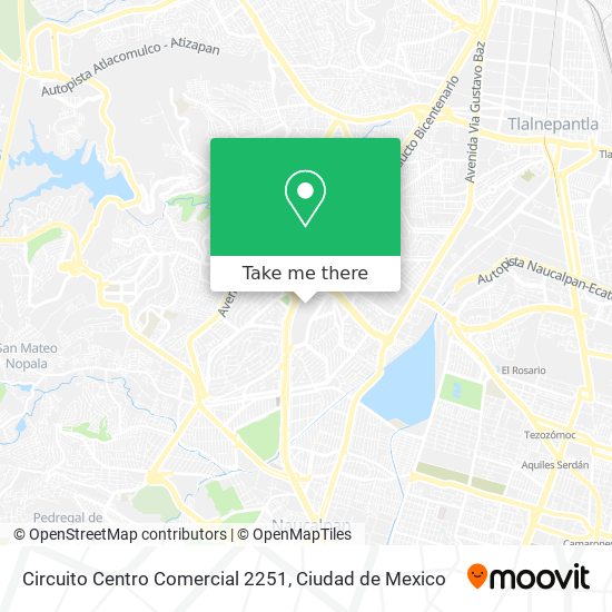 Mapa de Circuito Centro Comercial 2251