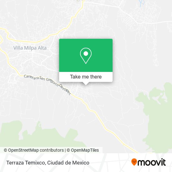 Terraza Temixco map