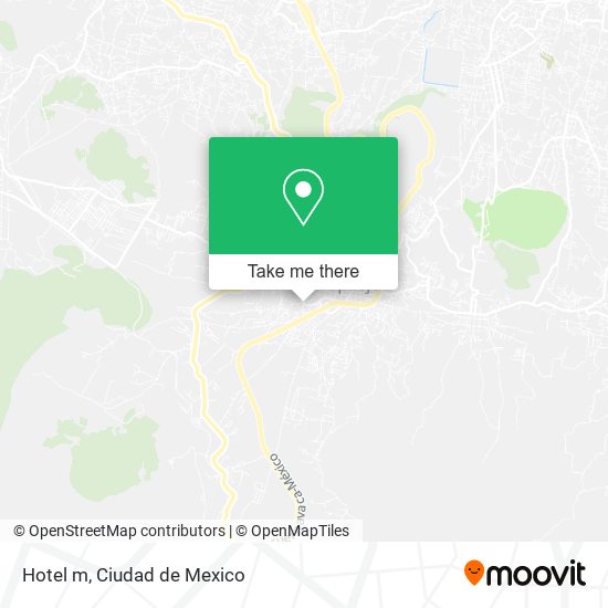 Mapa de Hotel m