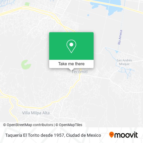 Taquería El Torito desde 1957 map