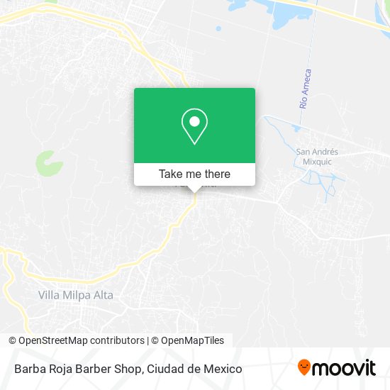 Barba Roja Barber Shop map