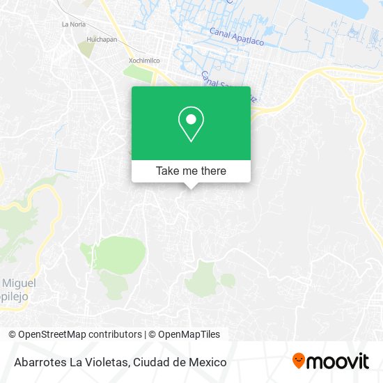 Abarrotes La Violetas map