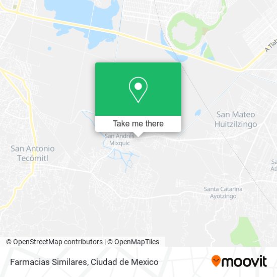 Farmacias Similares map