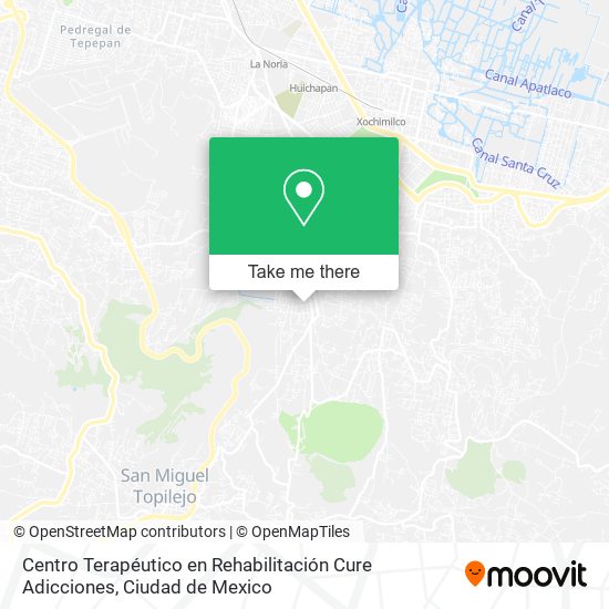 Centro Terapéutico en Rehabilitación Cure Adicciones map